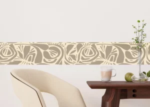 Wall Border Modern Abstract Flora | 5 m x 13.8 cm | WB 8443 - Obrázek 2