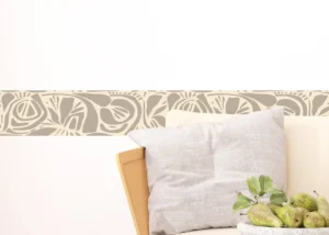 Wall Border Modern Abstract Flora | 5 m x 13.8 cm | WB 8443 - Obrázek 5