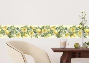 Wall Border Bright Lemons | 5 m x 13.8 cm | WB 8447 - Obrázek 2