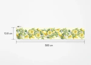 Wall Border Bright Lemons | 5 m x 13.8 cm | WB 8447 - Obrázek 7