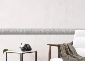 Samolepící bordura na zeď Šedá Mozaika | 5 m x 13.8 cm | WB 8449 - Obrázek 4