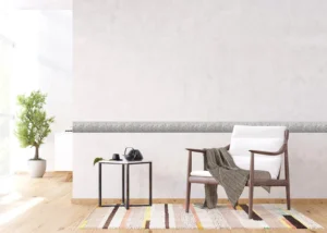 Samolepící bordura na zeď Šedá Mozaika | 5 m x 13.8 cm | WB 8449 - Obrázek 3