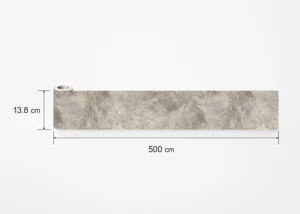 Samolepící bordura na zeď Hnědý Mramor | 5 m x 13.8 cm | WB 8455 - Obrázek 7