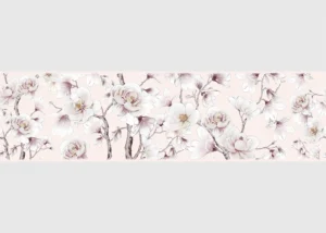 Wall Border Magnolia Flowers | 5 m x 13.8 cm | WB 8465