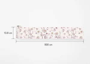 Wall Border Magnolia Flowers | 5 m x 13.8 cm | WB 8465 - Obrázek 7