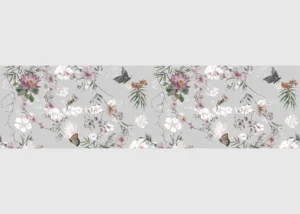 Wall Border Pastel Garden | 5 m x 13.8 cm | WB 8469