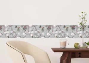 Wall Border Pastel Garden | 5 m x 13.8 cm | WB 8469 - Obrázek 2