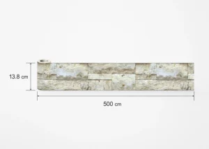 Wall Border Beige Bricks | 5 m x 13.8 cm | WB 8471 - Obrázek 7