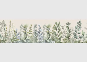 Wall Border Greenery | 5 m x 13.8 cm | WB 8477