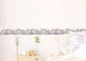 Wall Border Purple Watercolor Blossom | 5 m x 13.8 cm | WB 8481 - Image 6