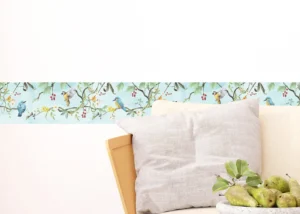 Wall Border Blue Spring Birds | 5 m x 13.8 cm | WB 8497 - Obrázek 6