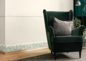 Wall Border Vetch Flowers on Beige | 5 m x 13.8 cm | WB 8529 - Obrázek 7